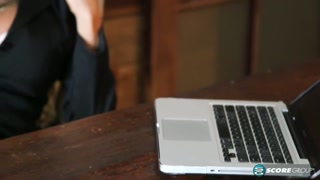 Gina Milano's Big Tits Get Boss's Attention - страстные шлюхи в HD BIGWHORE.COM