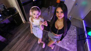 Stepdad Fucks Both Stepdaughters - Full Taboo Scene - новинки порно на BIGWHORE.COM