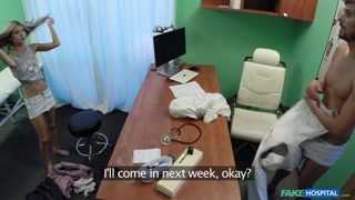 Uniformed Doctor Uses Dick to Heal Shy Patient - новинки порно на BIGWHORE.COM