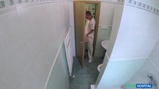 Small Tits Blonde Uniform Girl's Steamy Bathroom Encounter - страстные шлюхи в HD BIGWHORE.COM
