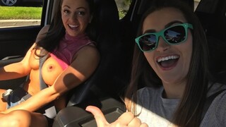 Tattooed Beauties Dani Daniels and Abigail Mac Get Dirty - страстные шлюхи в HD BIGWHORE.COM