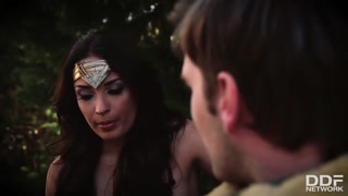 Wonder Woman XXX: Anissa Kate Licked and Fucked - страстные шлюхи в HD BIGWHORE.COM