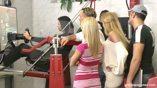 Blonde Allisa Takes Multiple Cocks – Shaved & Ready for Anal - страстные шлюхи в HD BIGWHORE.COM