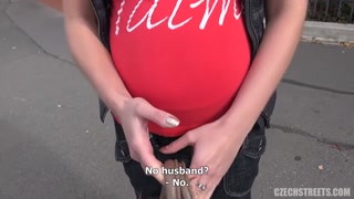 Big Tits Pregnant Czech Brunette in Streets 89 - страстные шлюхи в HD BIGWHORE.COM