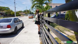 Petite Teen Nade Nasty as the Little Horny Bandit - новинки порно на BIGWHORE.COM