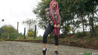 Pink Hair, Latina Lover, Hardcore Action - страстные шлюхи в HD BIGWHORE.COM