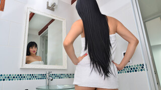 Teen Latina with Braces Sucks Massive Cock POV - страстные шлюхи в HD BIGWHORE.COM