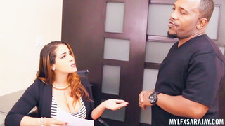 Sara Jay and Miss Raquel Serve Their Boss - страстные шлюхи в HD BIGWHORE.COM