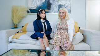 Hall Pass Fantasy - Two Slutty Teens Take Big Dick in Rough Threesome - страстные шлюхи в HD BIGWHORE.COM