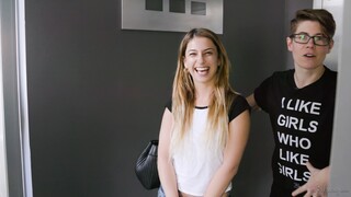 Small Tits Lesbian Duo Kristen & Jenna Lick & Fuck - новинки порно на BIGWHORE.COM