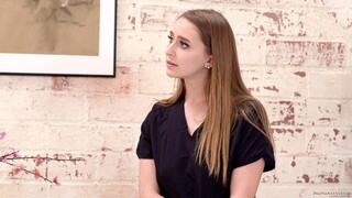 Laney Grey & Brad Newman - Hard Work BJ with Natural Tits - страстные шлюхи в HD BIGWHORE.COM