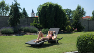 Passionate Outdoor Lesbian Sex - Blonde & Brunette Orgasm - страстные шлюхи в HD BIGWHORE.COM