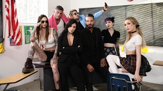 Brunette Rocky Emerson Takes Deepthroat in Backseat - Squirt & Tattoo Fun - страстные шлюхи в HD BIGWHORE.COM