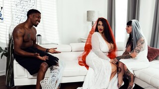 BBW Bride Railed Hard by Tattooed Black Guy - страстные шлюхи в HD BIGWHORE.COM