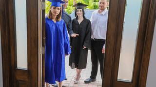College Prep Foursome – Stepdad & Stepson Share Stepdaughters - страстные шлюхи в HD BIGWHORE.COM
