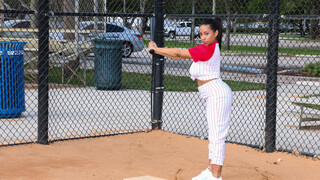 Brick Danger Pounds Busty Baseball Babe Rough - страстные шлюхи в HD BIGWHORE.COM