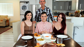 Passionate Stepfamily Fuck - Thanksgiving Creampie - страстные шлюхи в HD BIGWHORE.COM