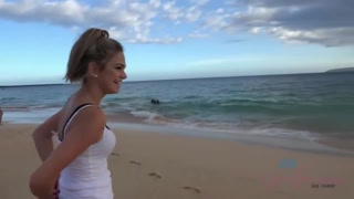 Athena Faris Beach Fuck - Blonde Amateur in Hawaii - страстные шлюхи в HD BIGWHORE.COM