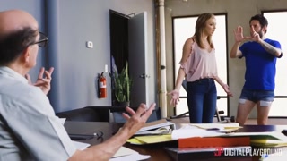 Eliza Ibarra in Hardcore Office Gangbang - Big Cock Action - страстные шлюхи в HD BIGWHORE.COM