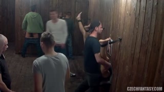 Big Tits Czech Girls in Crazy Bukkake - страстные шлюхи в HD BIGWHORE.COM