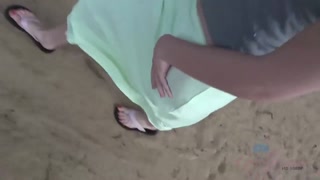 Skinny amateur Aften takes load in mouth after beach fucking - страстные шлюхи в HD BIGWHORE.COM