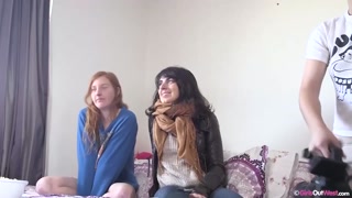 Behind the Scenes: Avalon & Brigitte Redhead Babes - страстные шлюхи в HD BIGWHORE.COM