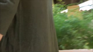 Beautiful Lyanna Masturbates with Toys in Nature - новинки порно на BIGWHORE.COM