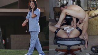 Naughty Nurse Duo Kelly & Vanessa Fucked - страстные шлюхи в HD BIGWHORE.COM
