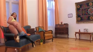 Haley Hill - Sexy Blonde Student in Denim - Old & Young Scene - страстные шлюхи в HD BIGWHORE.COM