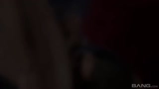 August Ames in stockings gets creampie after rough sex - страстные шлюхи в HD BIGWHORE.COM