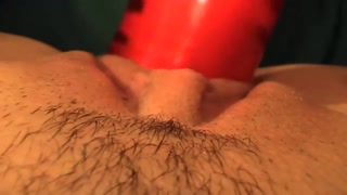Bee enjoys a thick dildo stretching her tight cunt - страстные шлюхи в HD BIGWHORE.COM