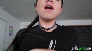 Braless Braids: Mochi's Tiny Body Takes Facial - страстные шлюхи в HD BIGWHORE.COM