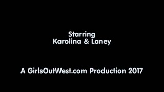 Karolina & Laney - Big Tits Blonde Interview Fun - страстные шлюхи в HD BIGWHORE.COM