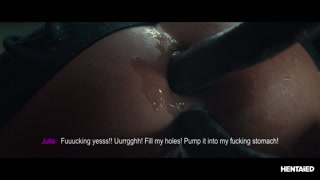 Casca Zahara's anal tentacle kink leads to extreme cumflation - страстные шлюхи в HD BIGWHORE.COM