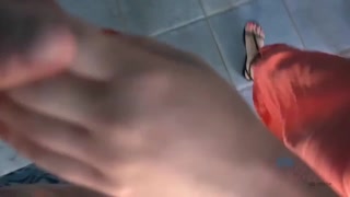 Big tits Jade Nile loves cum on her chest - foot fetish too - страстные шлюхи в HD BIGWHORE.COM