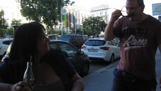 Amateur Betina's First Date Ends with a Blowjob and Cum on Tits - страстные шлюхи в HD BIGWHORE.COM