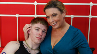 Blonde MILF Maisie Lewis Rides Her Stepson's Cock - страстные шлюхи в HD BIGWHORE.COM