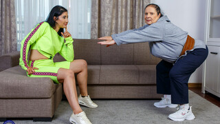 German milf Abby Tits and teen Andra Brazil in passionate lesbian sex - страстные шлюхи в HD BIGWHORE.COM