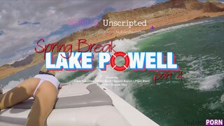 Nubiles Unscripted: Brunette & Blonde Threesome at Lake Powell - страстные шлюхи в HD BIGWHORE.COM