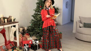 Cowgirl Facial for Christmas - страстные шлюхи в HD BIGWHORE.COM