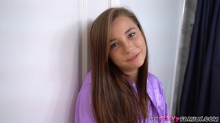 Young Brunette Fucks Stepdad in Stepfamily - новинки порно на BIGWHORE.COM