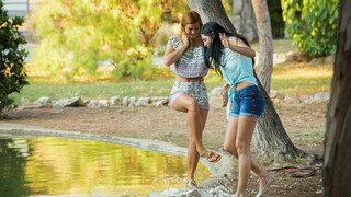 Natural Beauty Lesbian Play - страстные шлюхи в HD BIGWHORE.COM