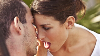 Blowjob and Rimming with a Curly Couple - страстные шлюхи в HD BIGWHORE.COM
