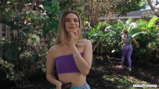 Teen Latina Gets Spanked in the Yard - новинки порно на BIGWHORE.COM