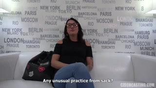 Small-Titted Andrea - Sexy Czech Casting Scene - страстные шлюхи в HD BIGWHORE.COM