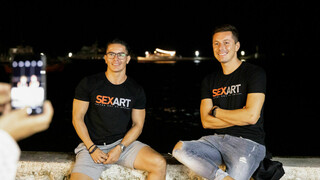 Czech, Ukrainian, and Spanish Lovers in Mykonos - страстные шлюхи в HD BIGWHORE.COM